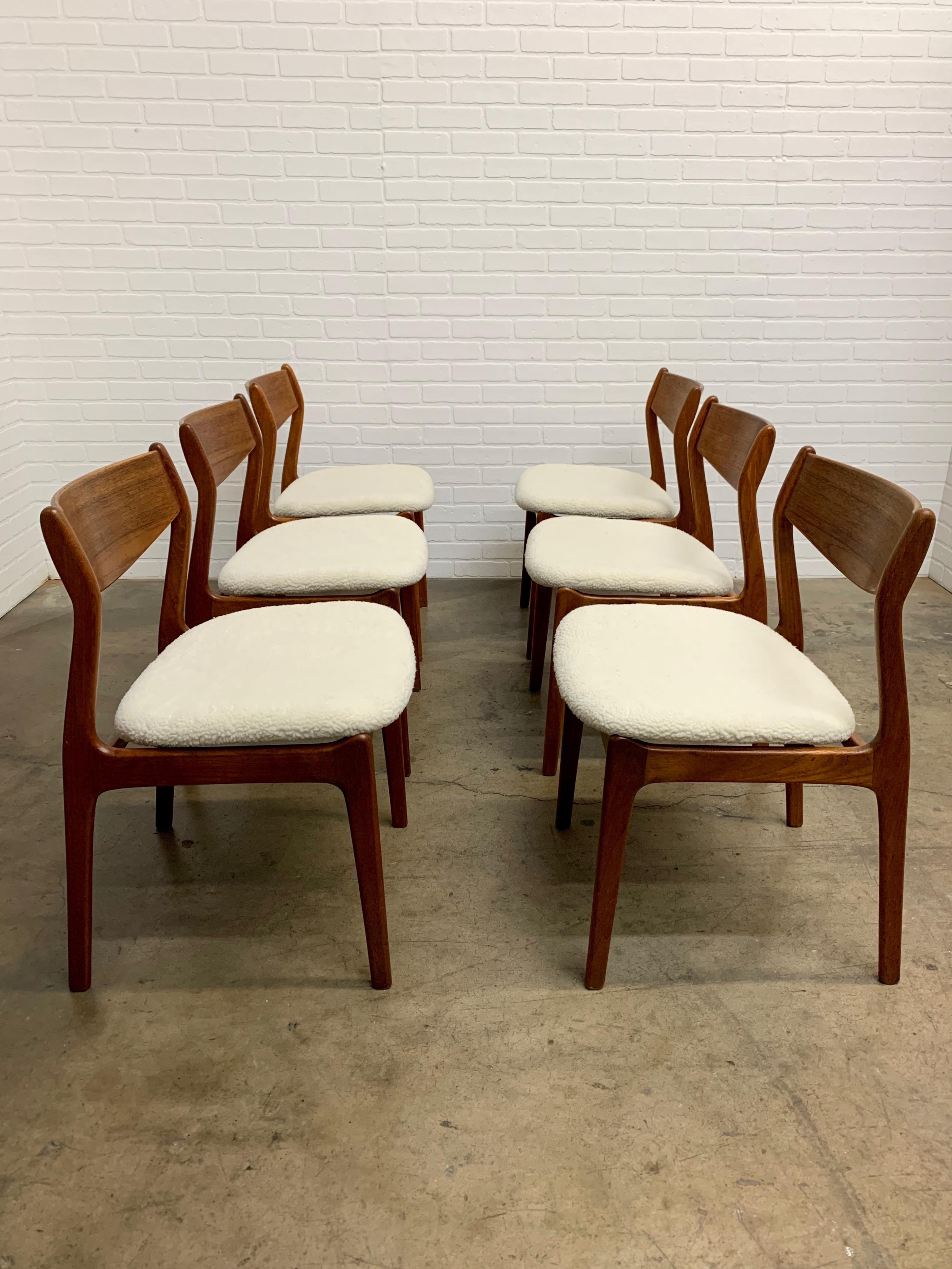 Danish Modern Dining Chairs by Erik Buch 4