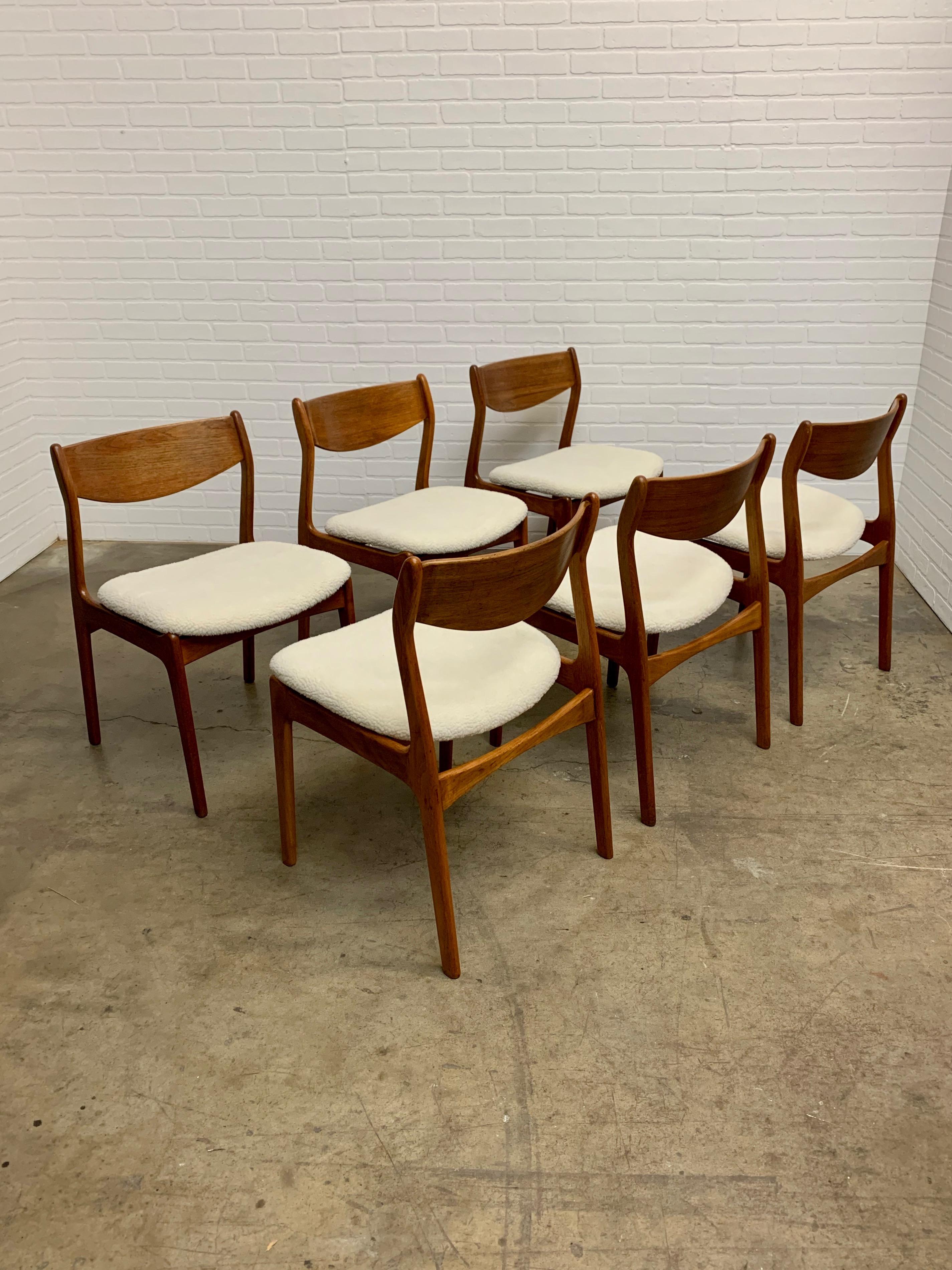 Danish Modern Dining Chairs by Erik Buch 3