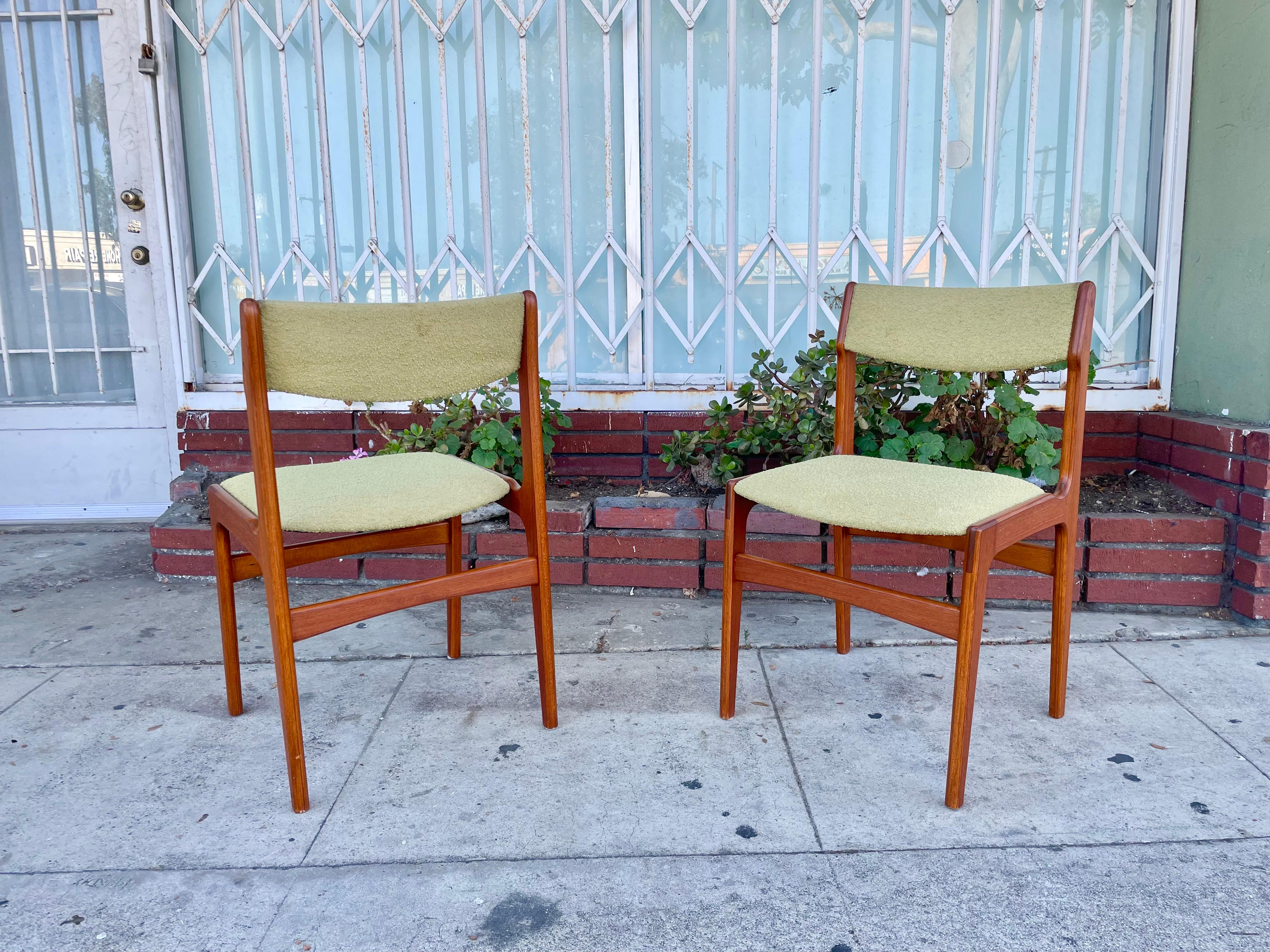 Danish Modern Dining Chairs by Erik Buch 3