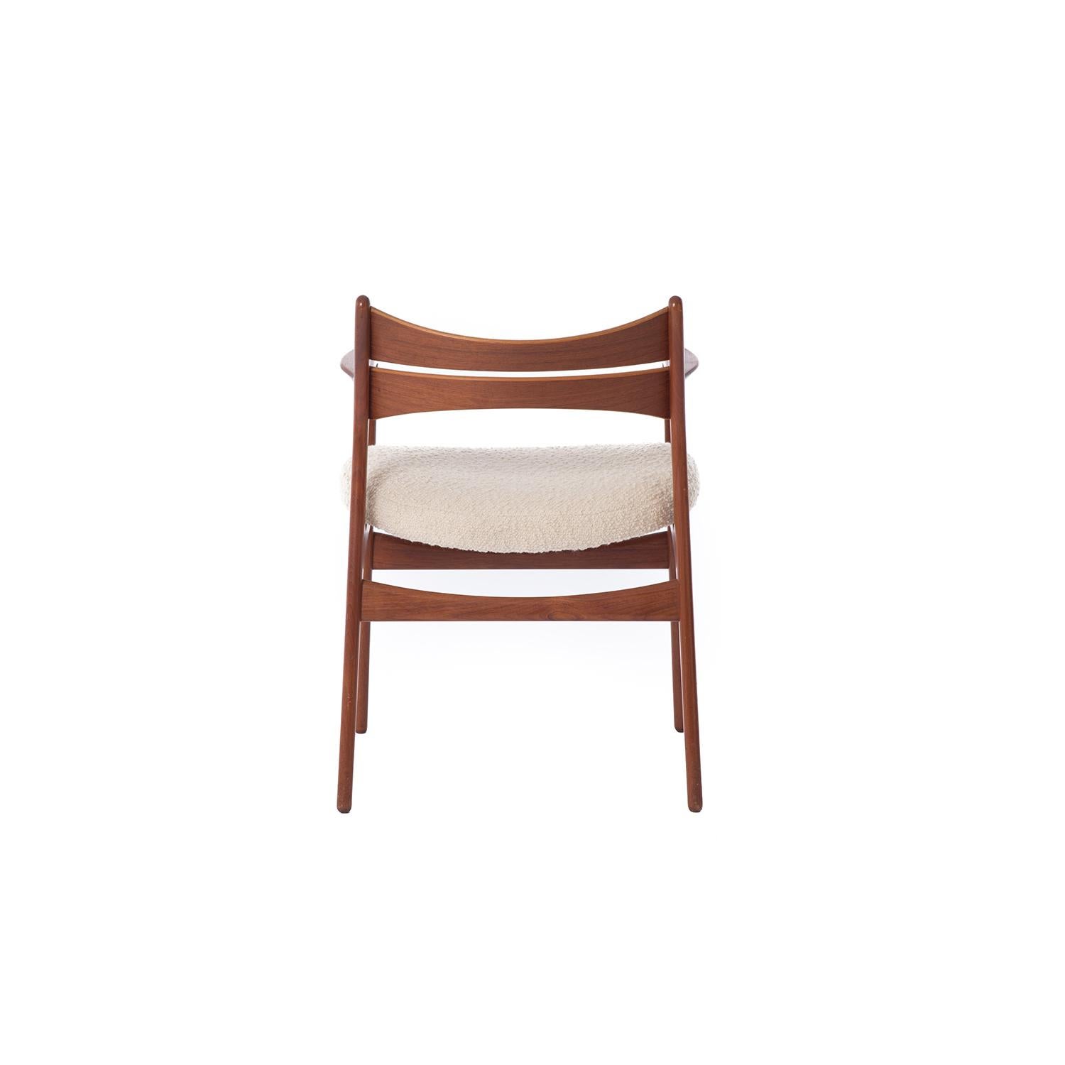 Danish Modern Dining Chairs by Erik Buch, Set of Six 7