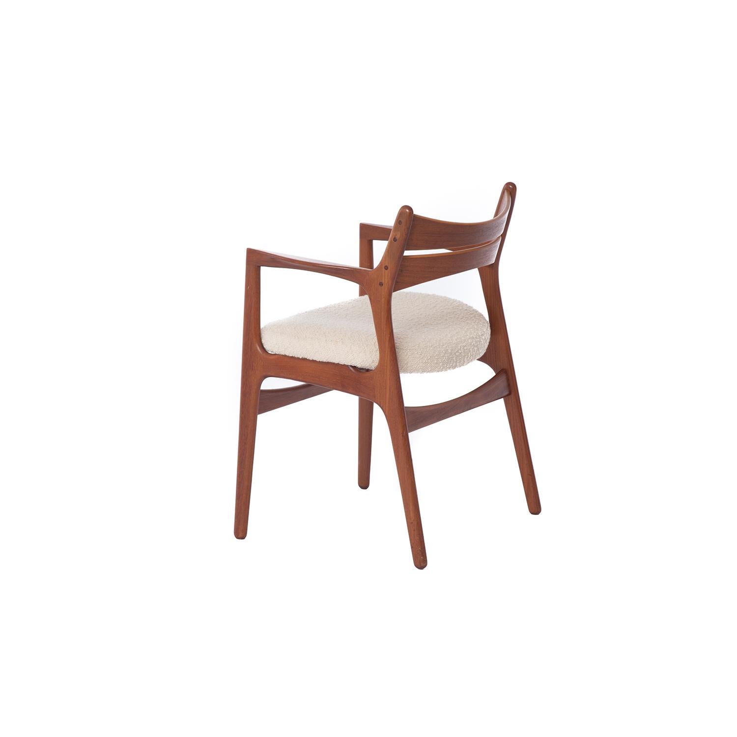 Danish Modern Dining Chairs by Erik Buch, Set of Six 8