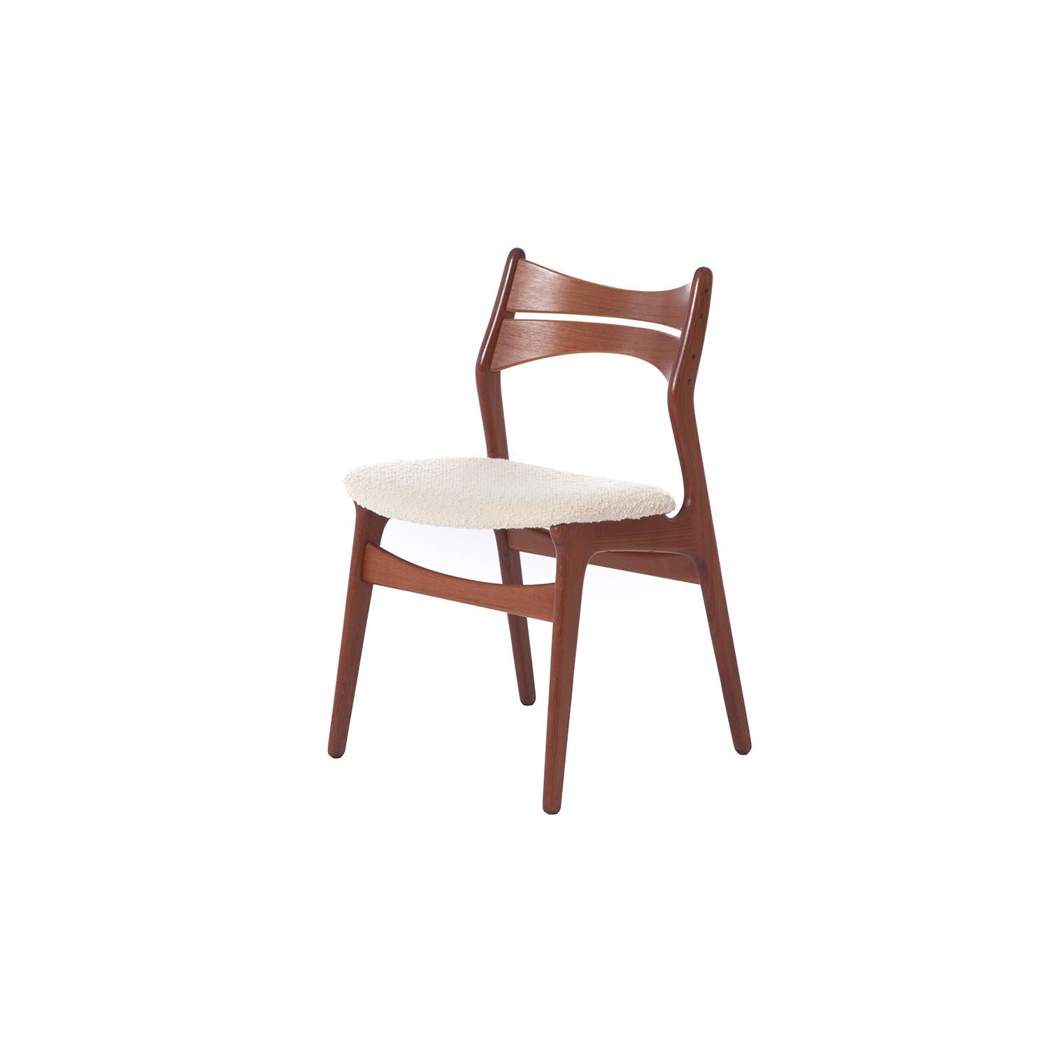 Danish Modern Dining Chairs by Erik Buch, Set of Six 1