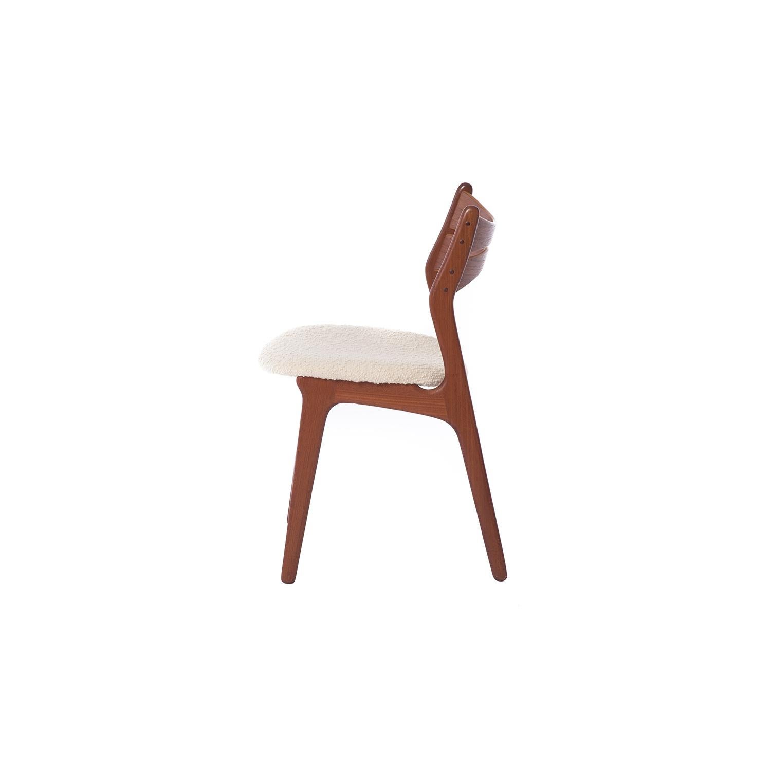 Danish Modern Dining Chairs by Erik Buch, Set of Six 2