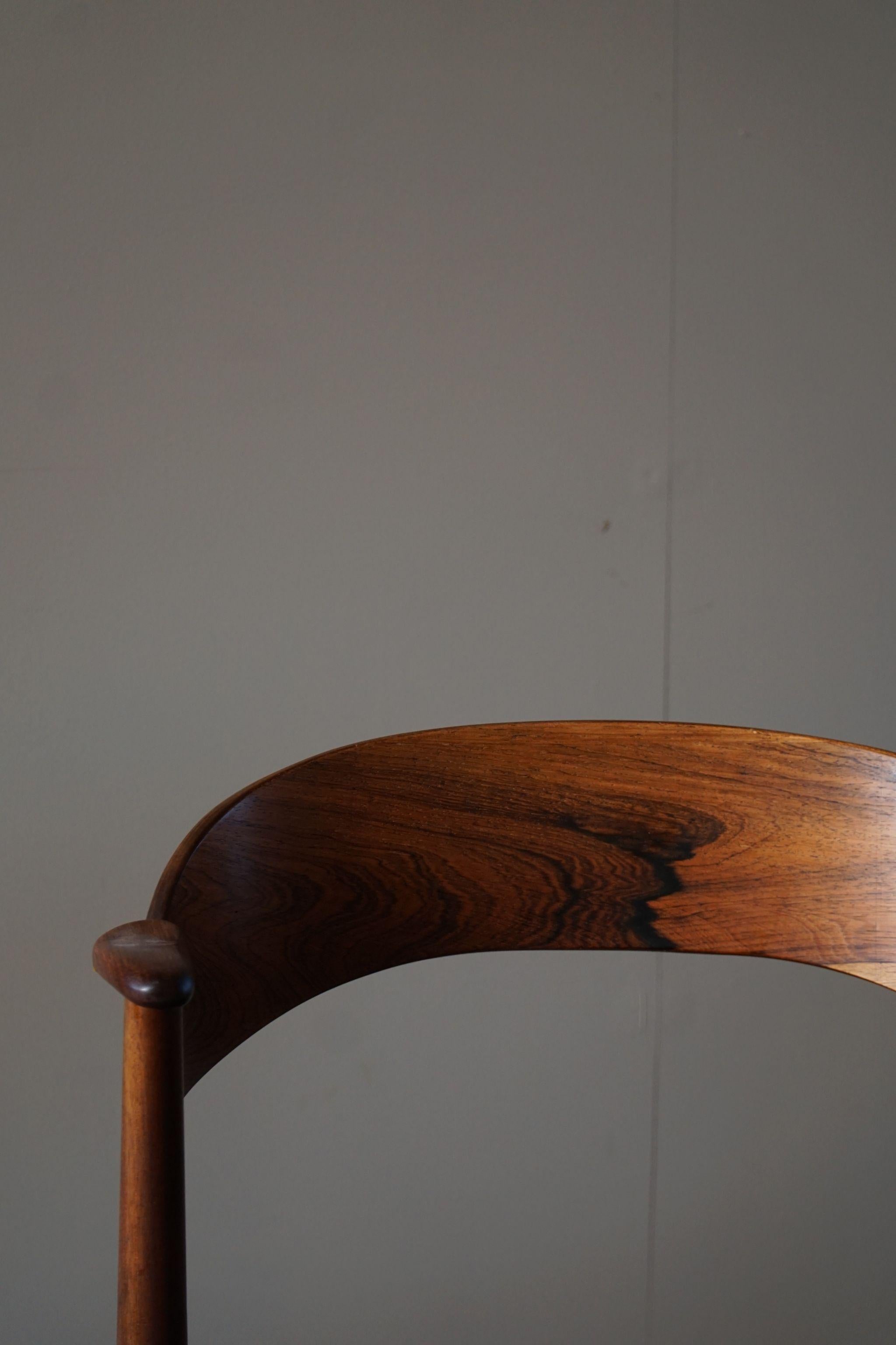 Danish Modern Dining Chairs by Kai Kristiansen for Korup, Model 32 in Rosewood 13