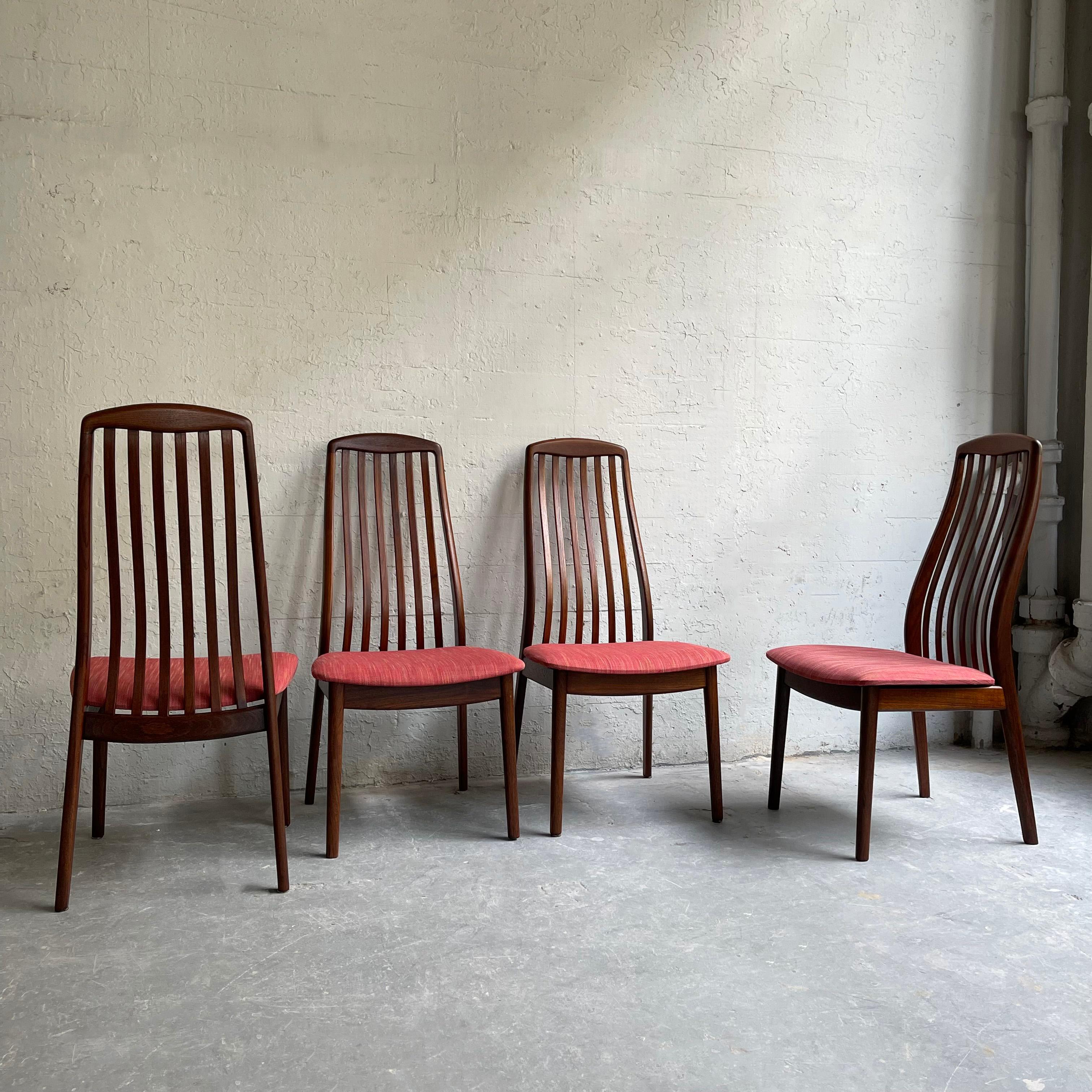 Danish Modern Dining Chairs By Preben Schou 1