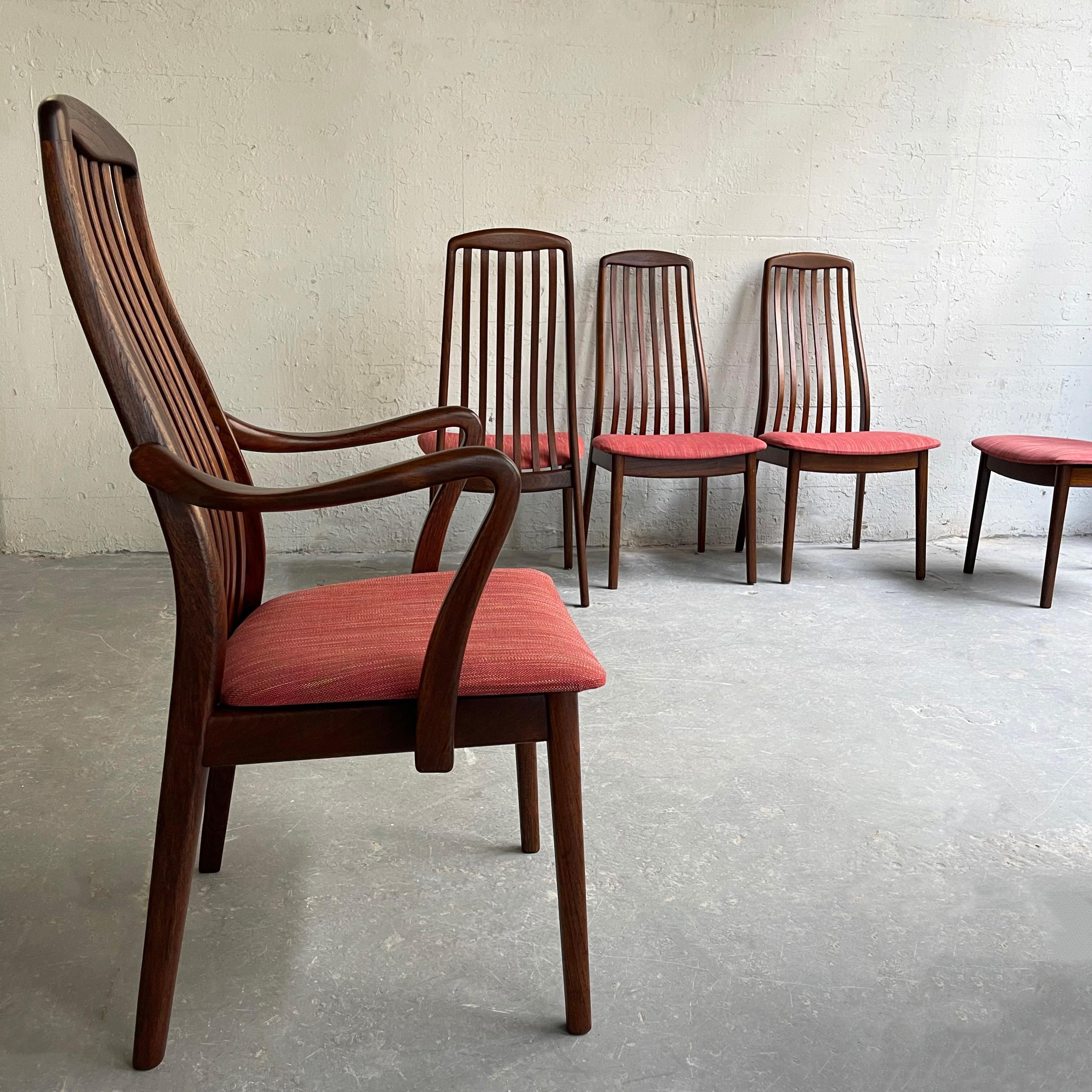 Scandinavian Modern Danish Modern Dining Chairs By Preben Schou