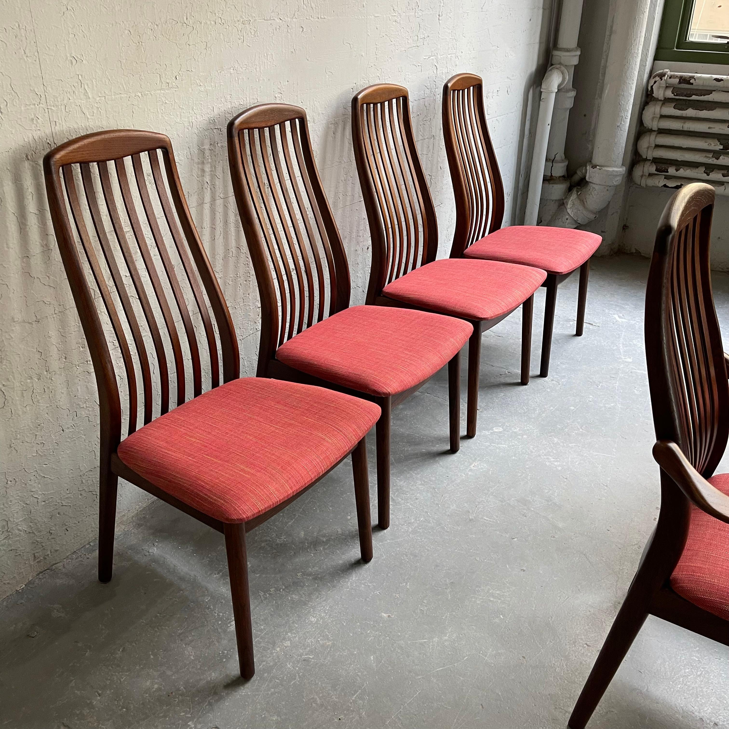 Danish Modern Dining Chairs By Preben Schou In Good Condition In Brooklyn, NY