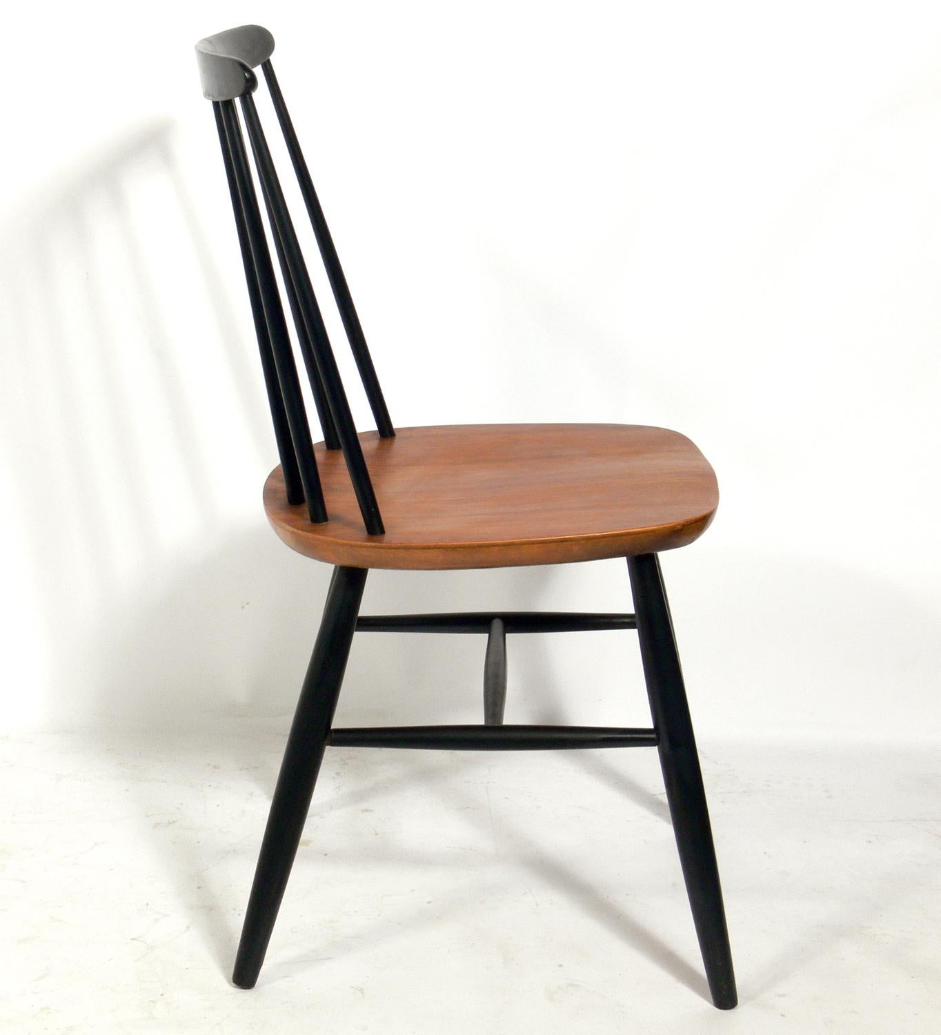 Mid-Century Modern Danish Modern Dining Chairs Set of Ten