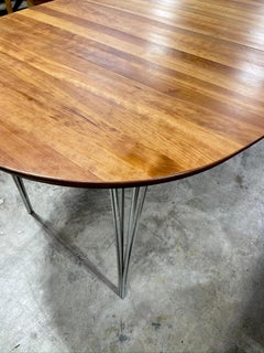 Danish Modern Dining Table by Haslev