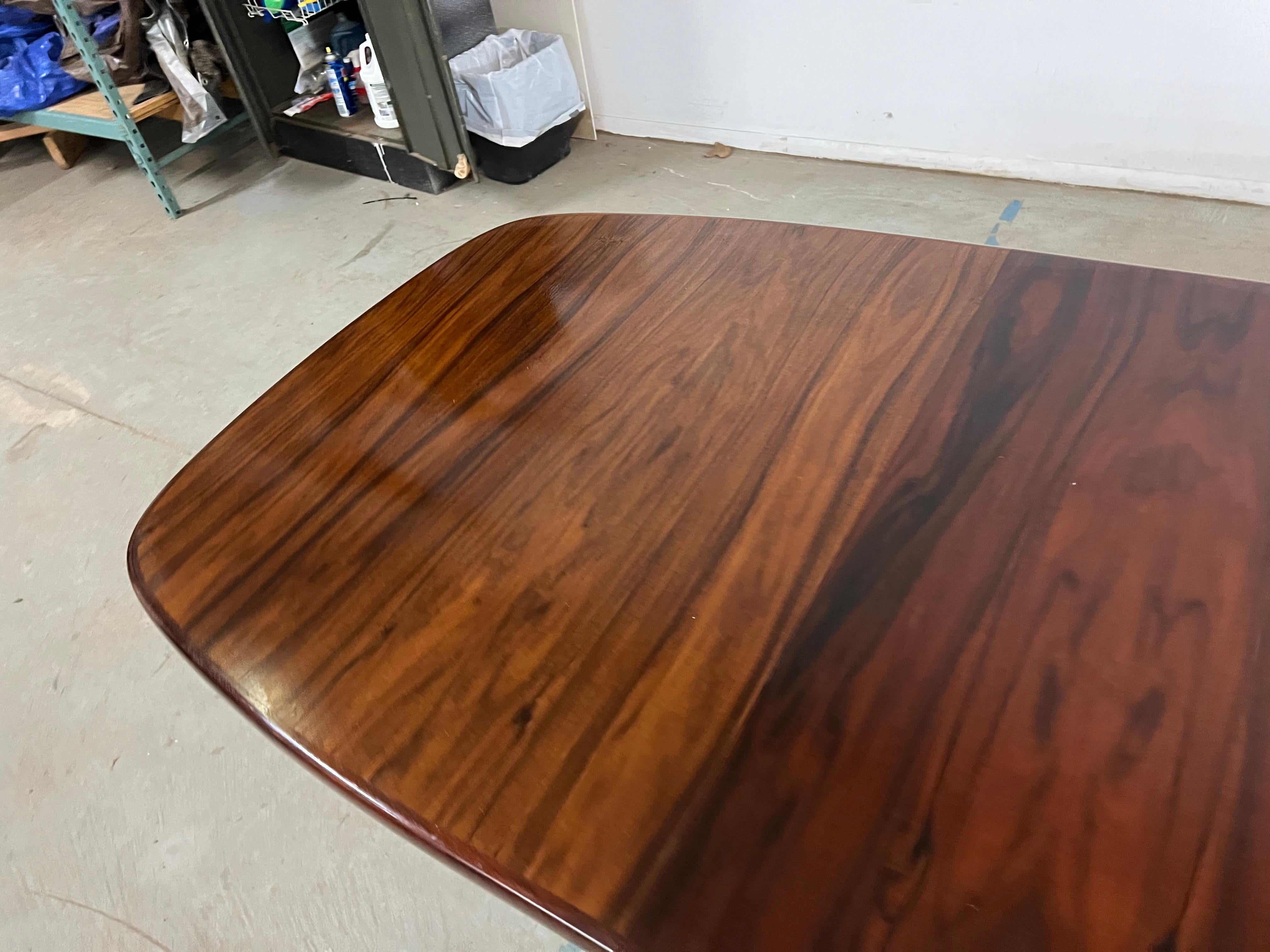 Danish Modern Dining Table Rosewood 103.5