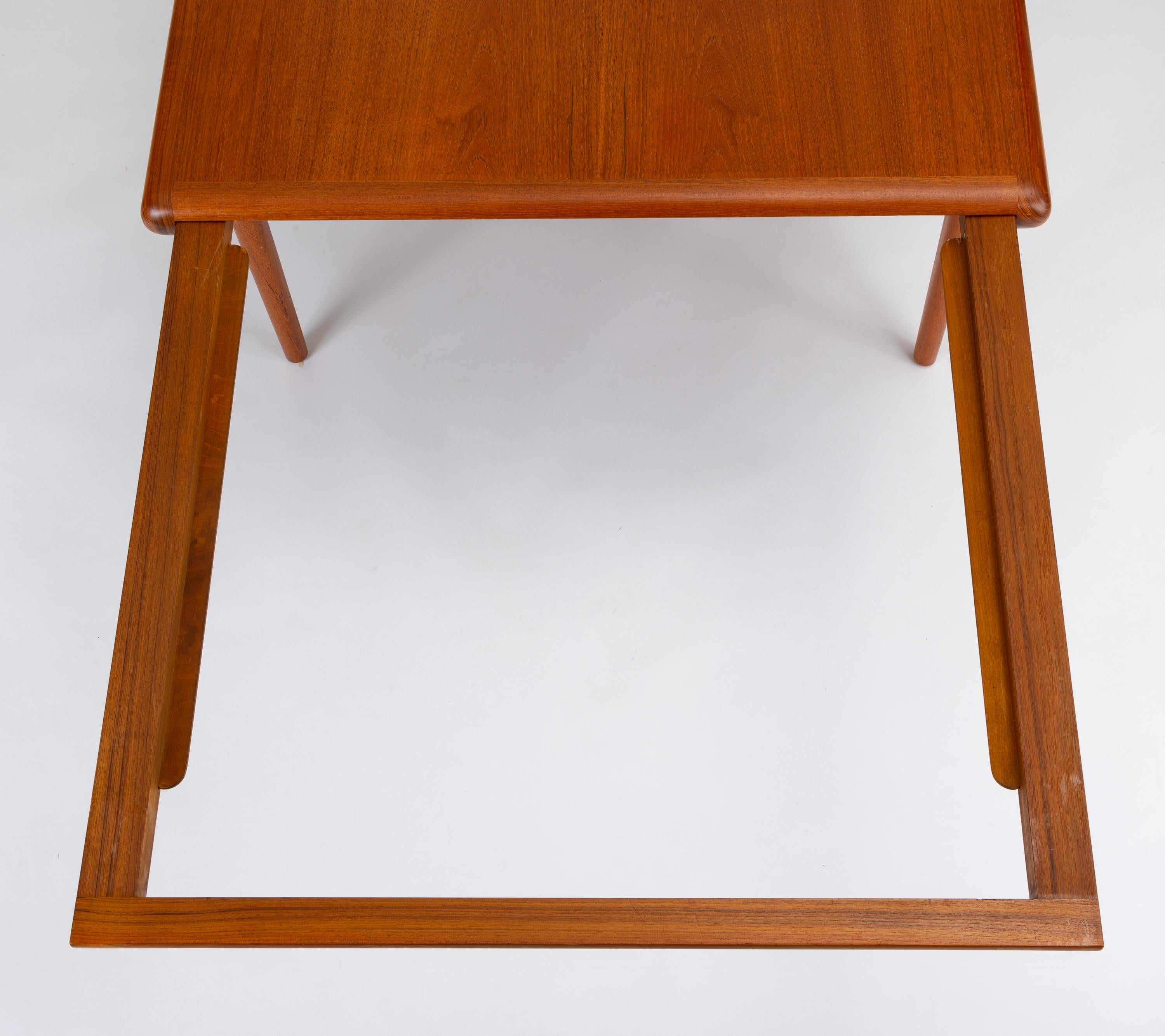 Danish Modern Dining Table with Leaves by Johannes Andersen for Uldum 6