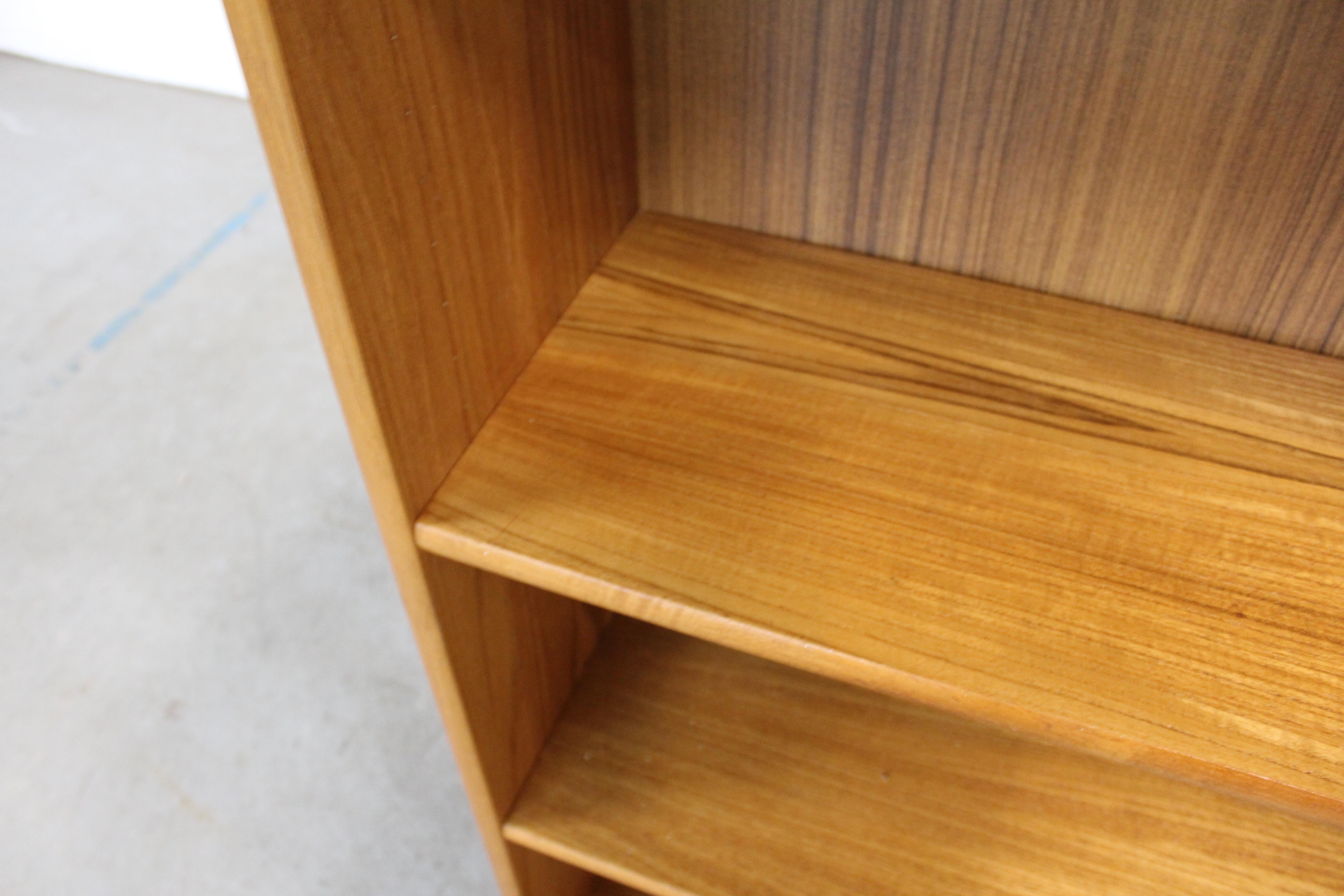 Danish Modern Domino Mobler Teak Tall Bookcase 8