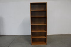 Danish Modern Domino Mobler Teak Tall Bookcase