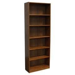 Danish Modern Domino Mobler Teak Tall Bookcase