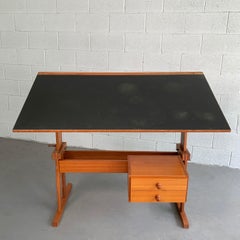 Danish Modern Drafting Table by Mobelfabriken Trekanten