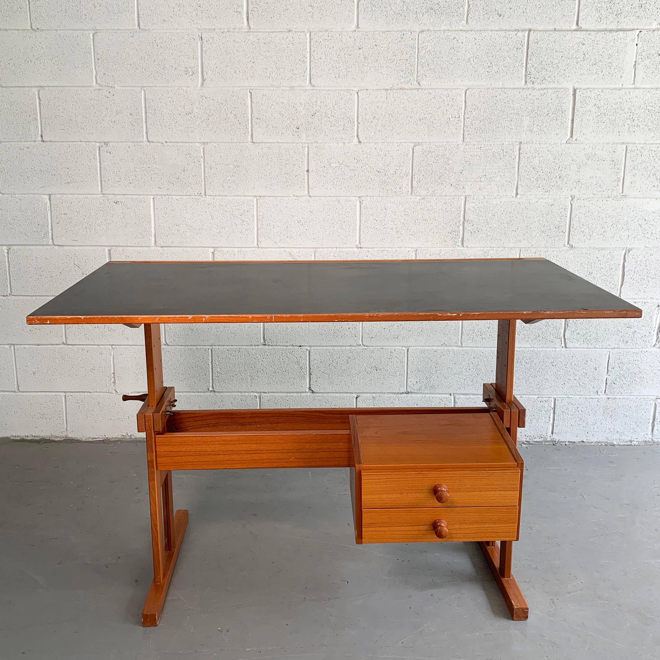 mid century drafting table