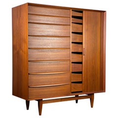 Danish Modern Dresser Large Chest by Arne Wahl Iversen for Falster