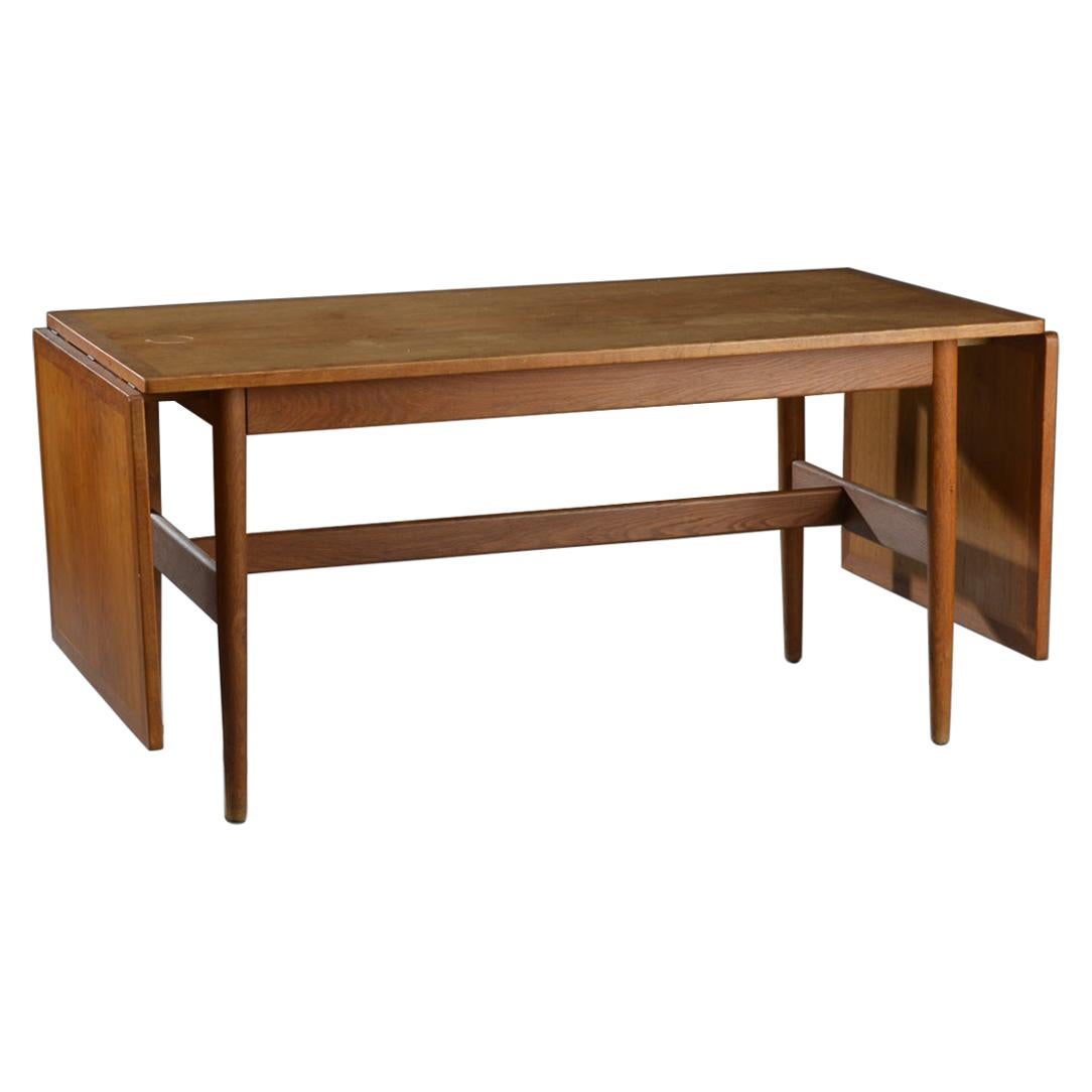 Danish Modern Drop-Leaf Dining Table