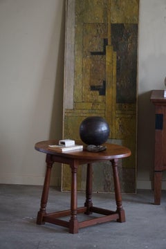 Danish Modern, Drop Leaf Gate Leg Table in Oak, Mid 20th Century