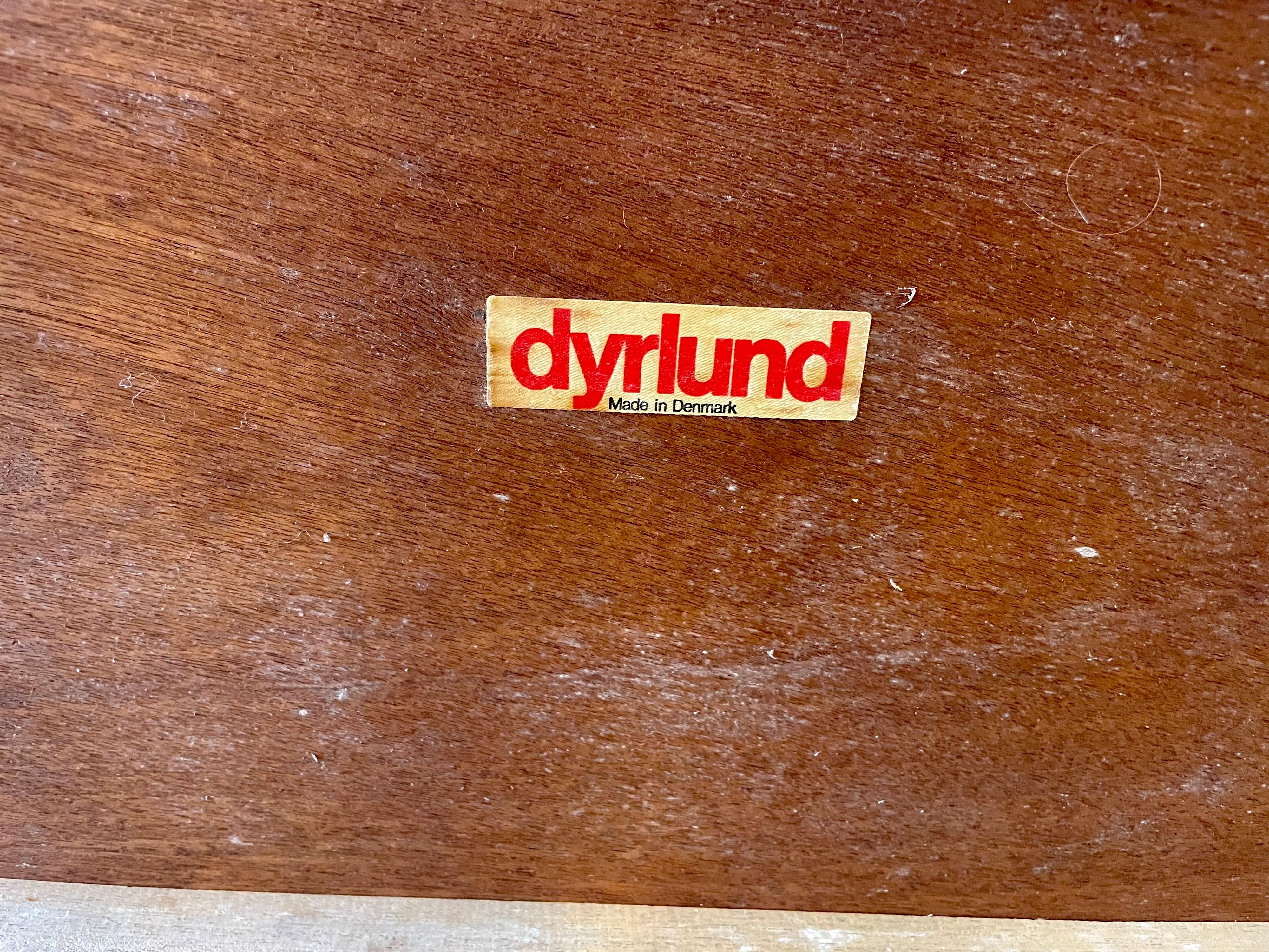 Danish Modern Dry Mini Bar Cabinet in Rosewood by Dyrlund 1