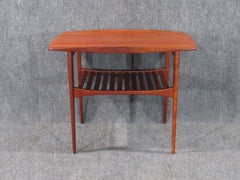 Danish Modern Early Finn Juhl Teak Table for France and Daverkosen, 1950s