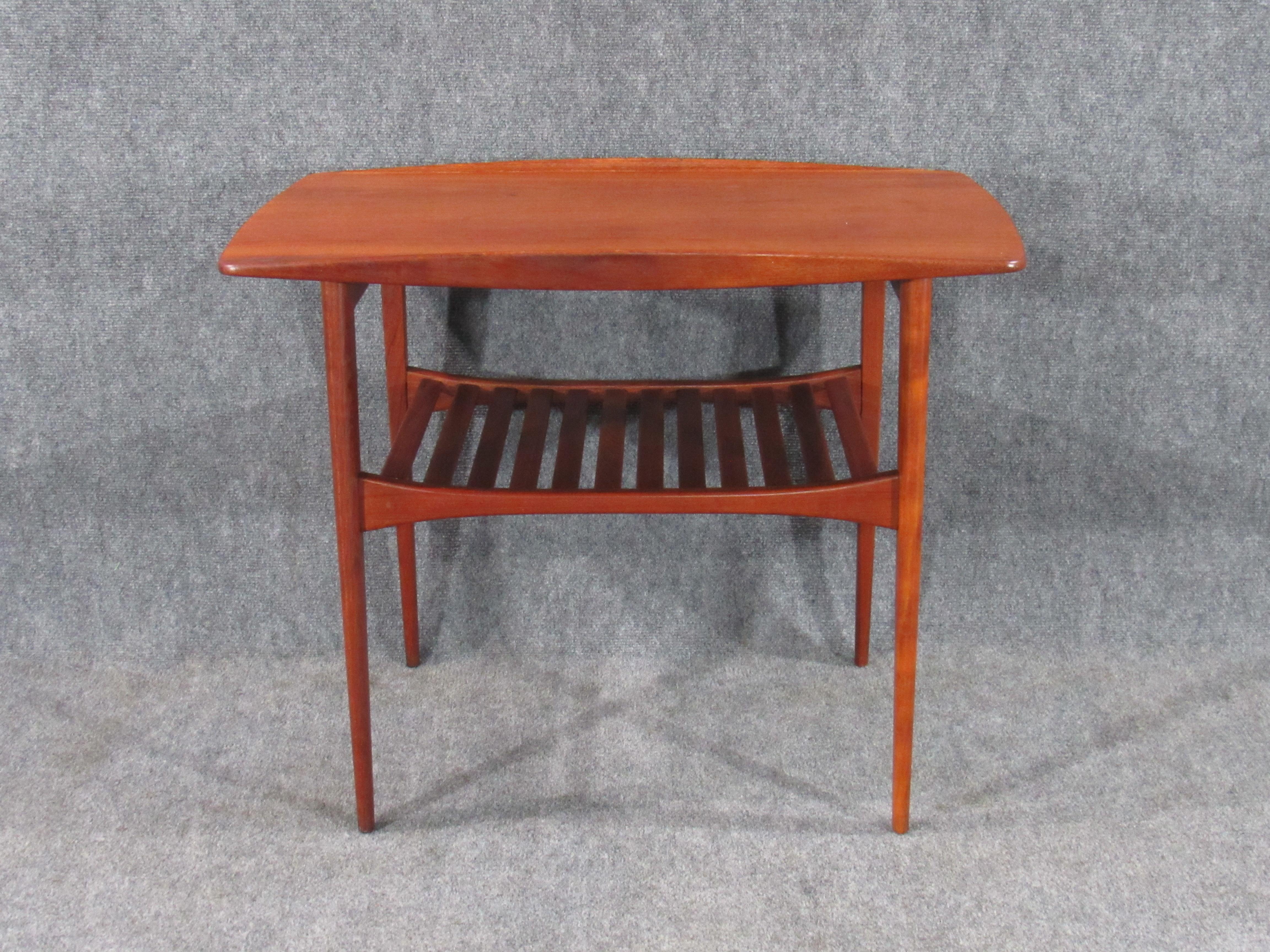 Mid-Century Modern Danish Modern Early Finn Juhl Teak Table for France and Daverkosen, 1950s