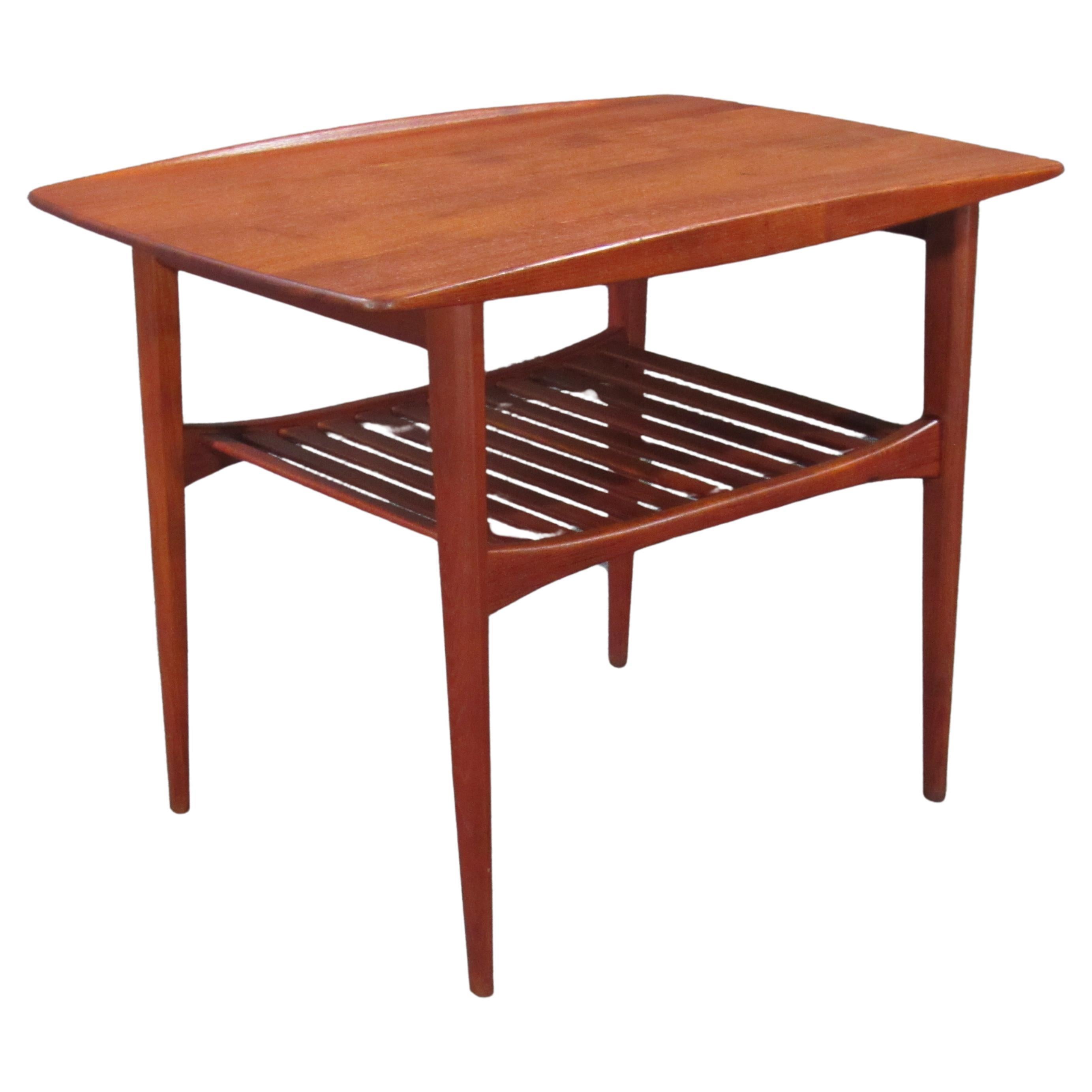 Danish Modern Early Finn Juhl Teak Table for France and Daverkosen, 1950s For Sale
