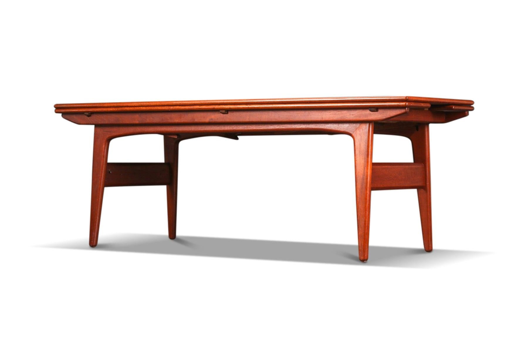 Mid-Century Modern Danish Modern Elevation Coffee / Dining Table In Teak By Trioh