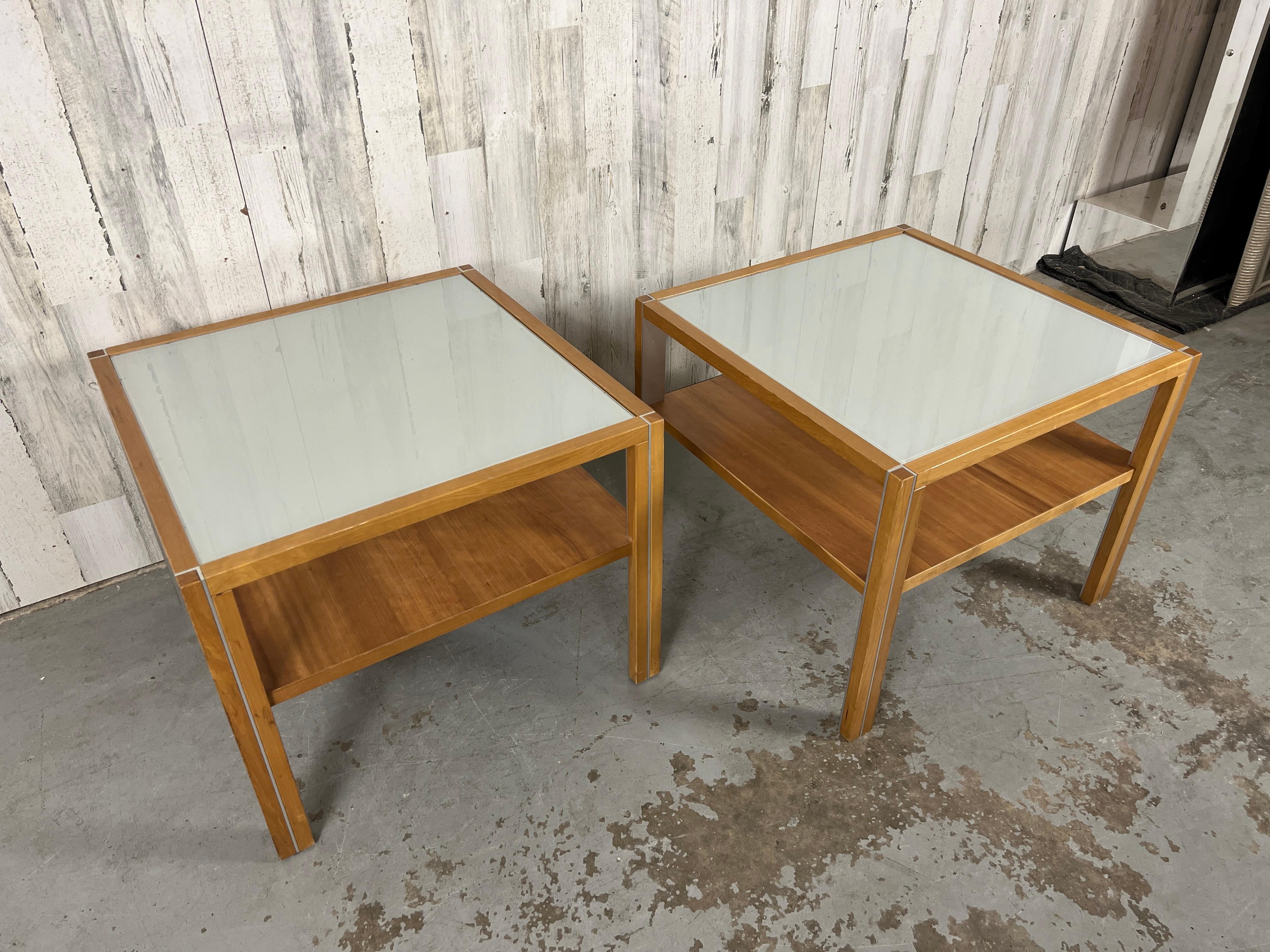 Scandinavian Modern Danish Modern End Tables by Gangsø Møbler For Sale