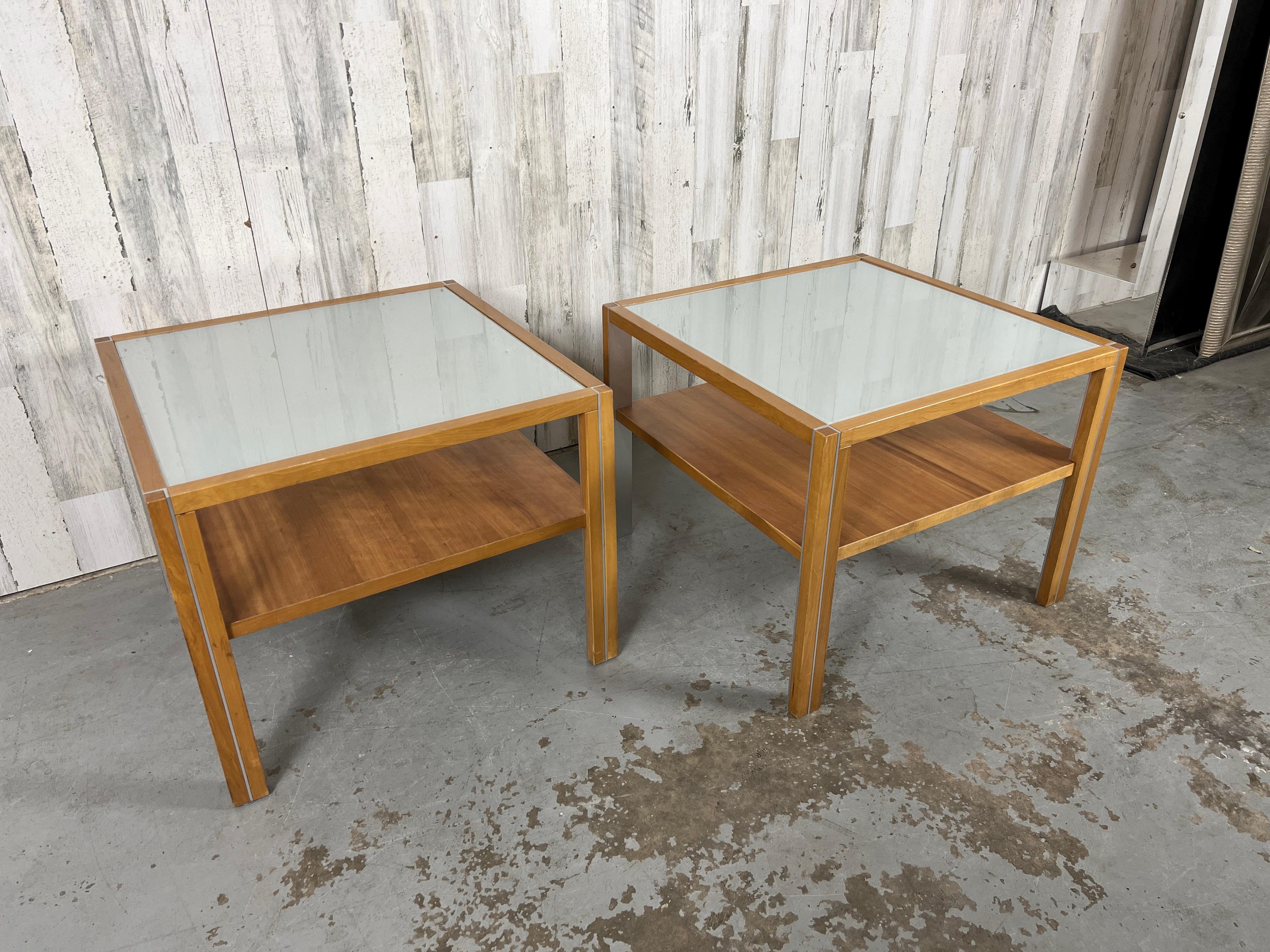 Dépoli Tables d'extrémité modernes danoises par Gangsø Møbler en vente