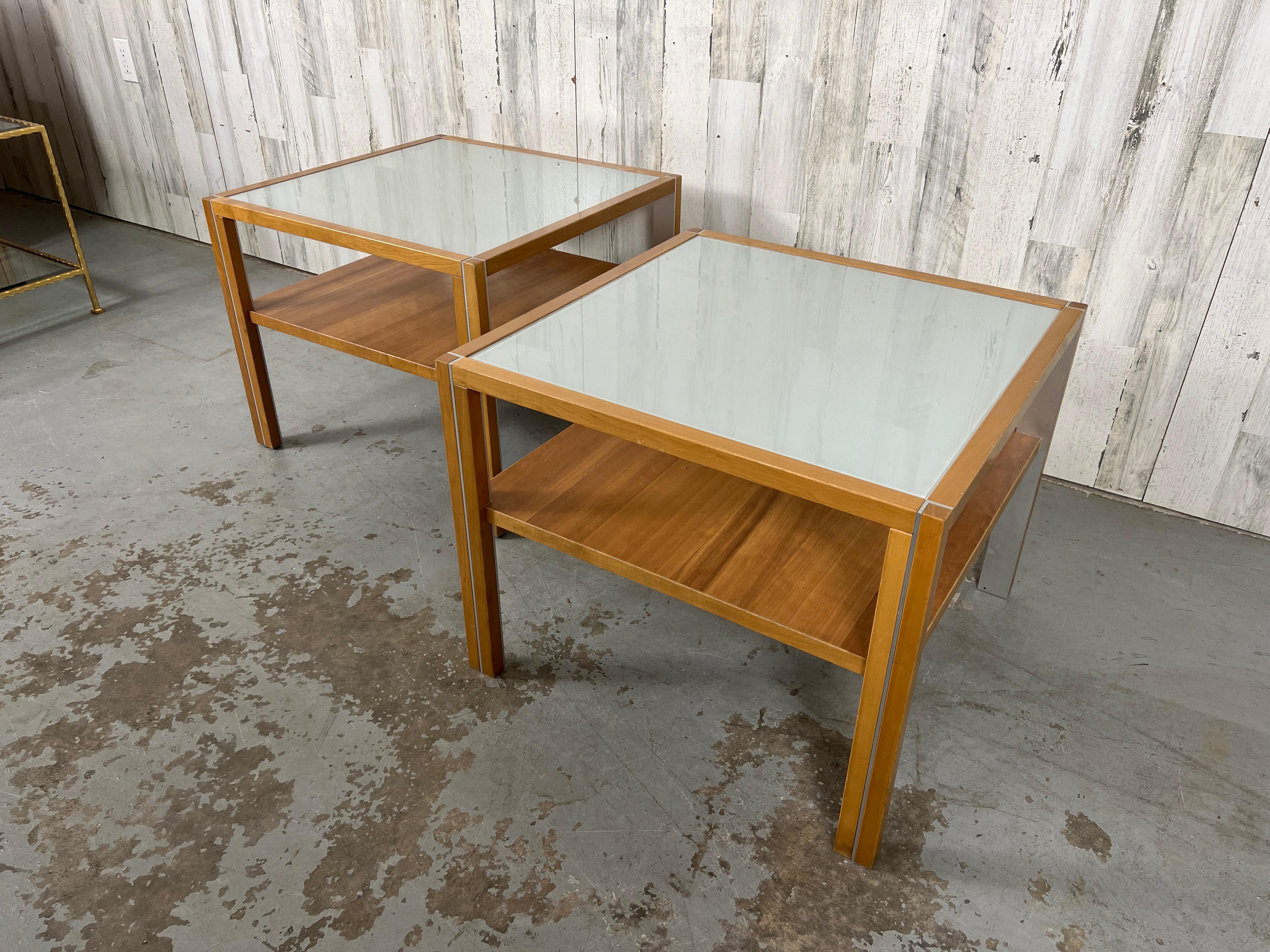 Tables d'extrémité modernes danoises par Gangsø Møbler Bon état - En vente à Denton, TX