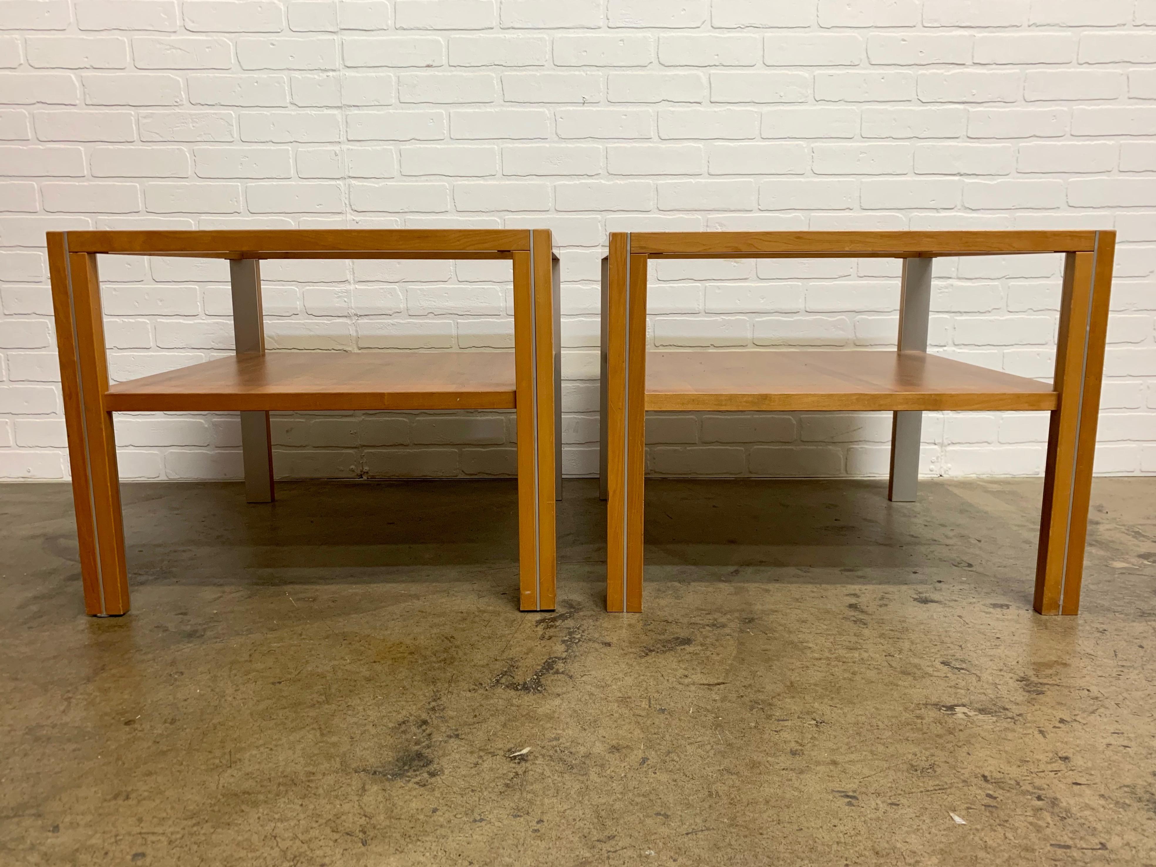 Danish Modern End Tables by Gangsø Møbler In Good Condition In Denton, TX