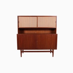 Danish Modern Erik Worts Sideboard Hutch