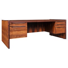 Danish Modern Executive Brazilian Rosewood Desk
