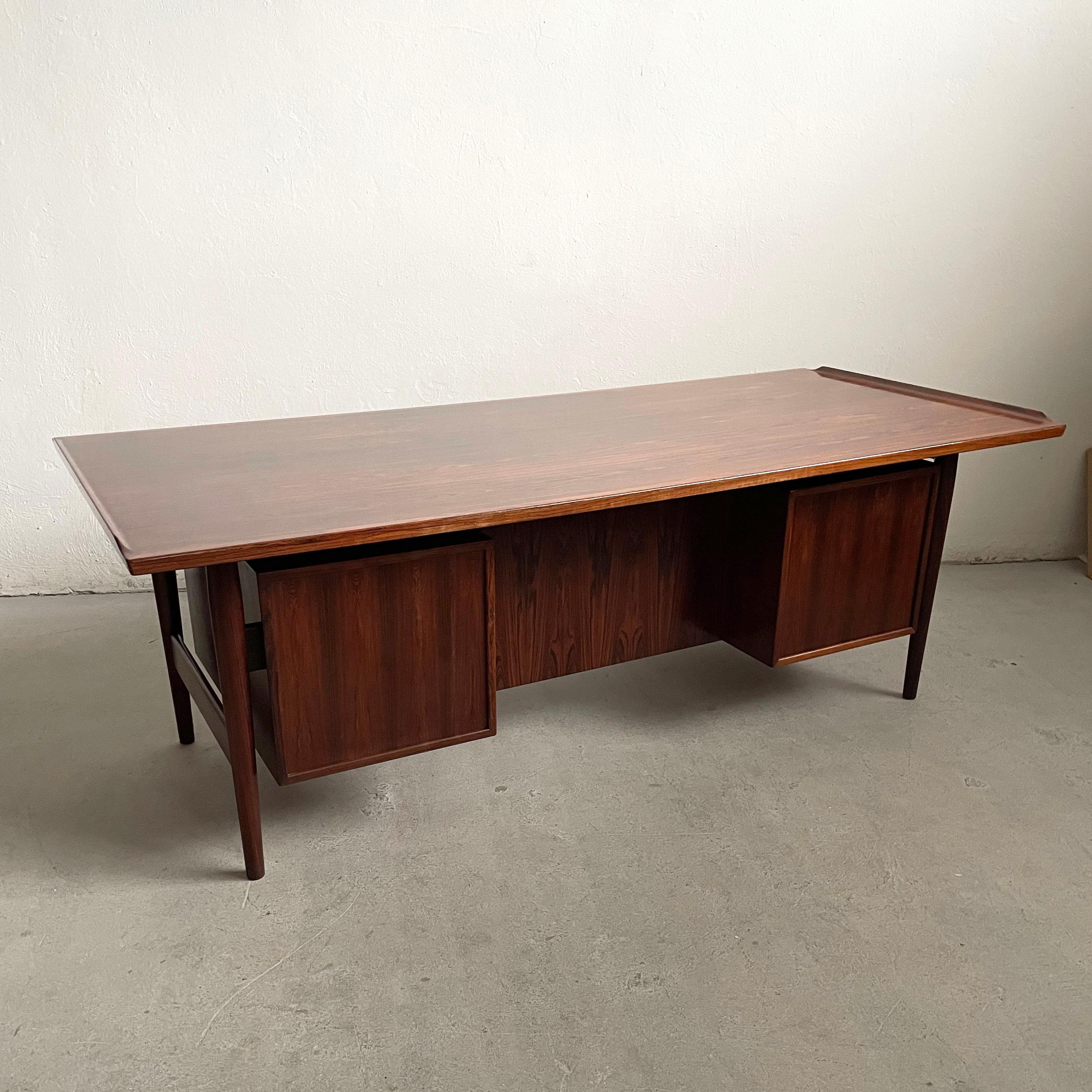 20th Century Danish Modern Executive Desk by Arne Vodder for Sibast, 1960s For Sale