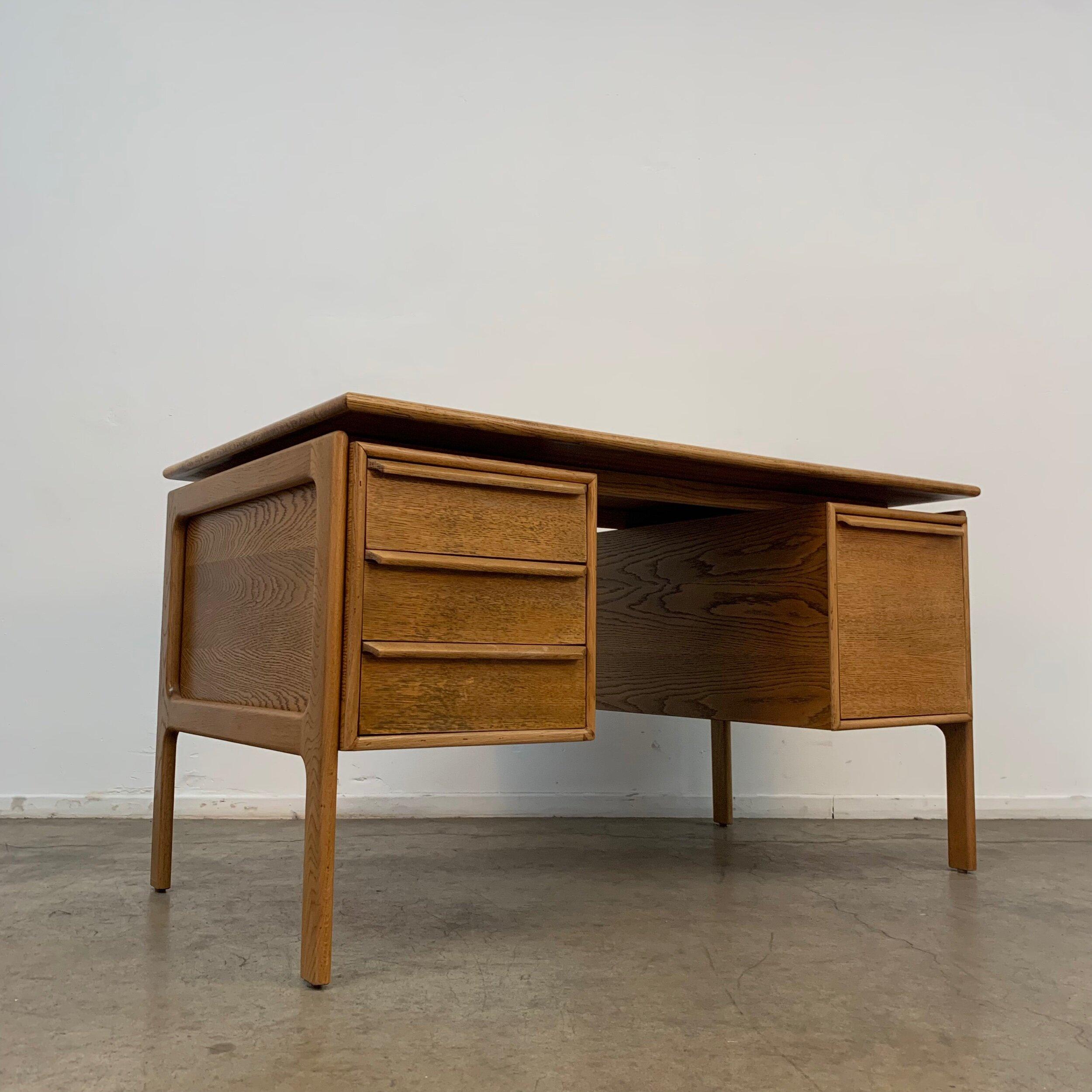 Danish Modern Executive Desk at 1stDibs