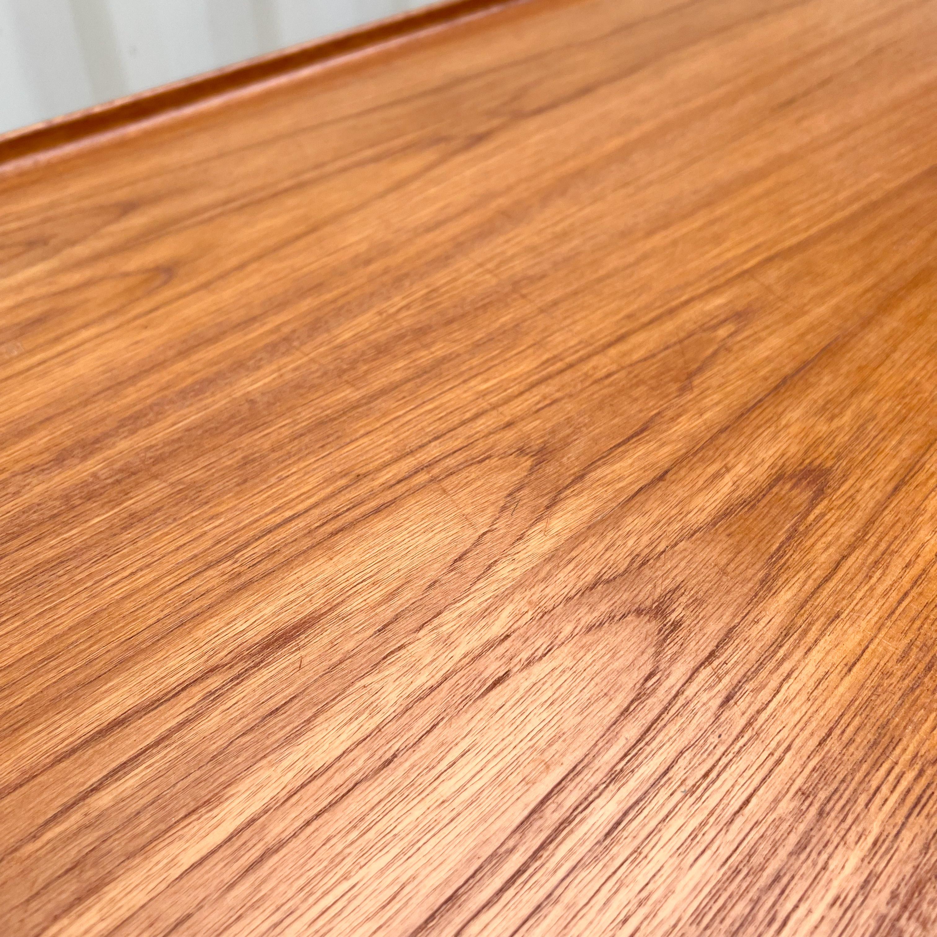 Danish Modern Executive Desk with Floating-Top by Peter Lovig Nielsen 14