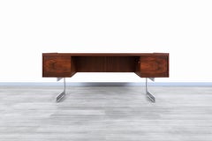 Danish Modern Executive Rosewood Desk