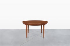 Danish Modern Expanding “Flip-Flap” Dining Table by Dyrlund, 1960s
