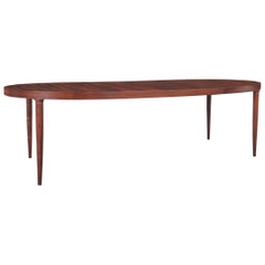 Danish Modern Expanding Rosewood Dining Table by Moreddi