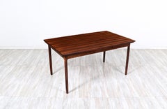 Danish Modern Expanding Rosewood Dining Table by Randers Mobelfabrik