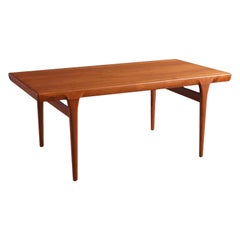 Tavolo da pranzo moderno danese espandibile in teak di Faarup Mobelfabrik