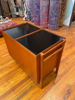 Danish Modern Extendable Barcart Teak & Micarta by Niels Erik Glasdam Jensen