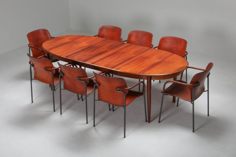 Danish Modern Extendable Dining Table by Møller at 1stDibs