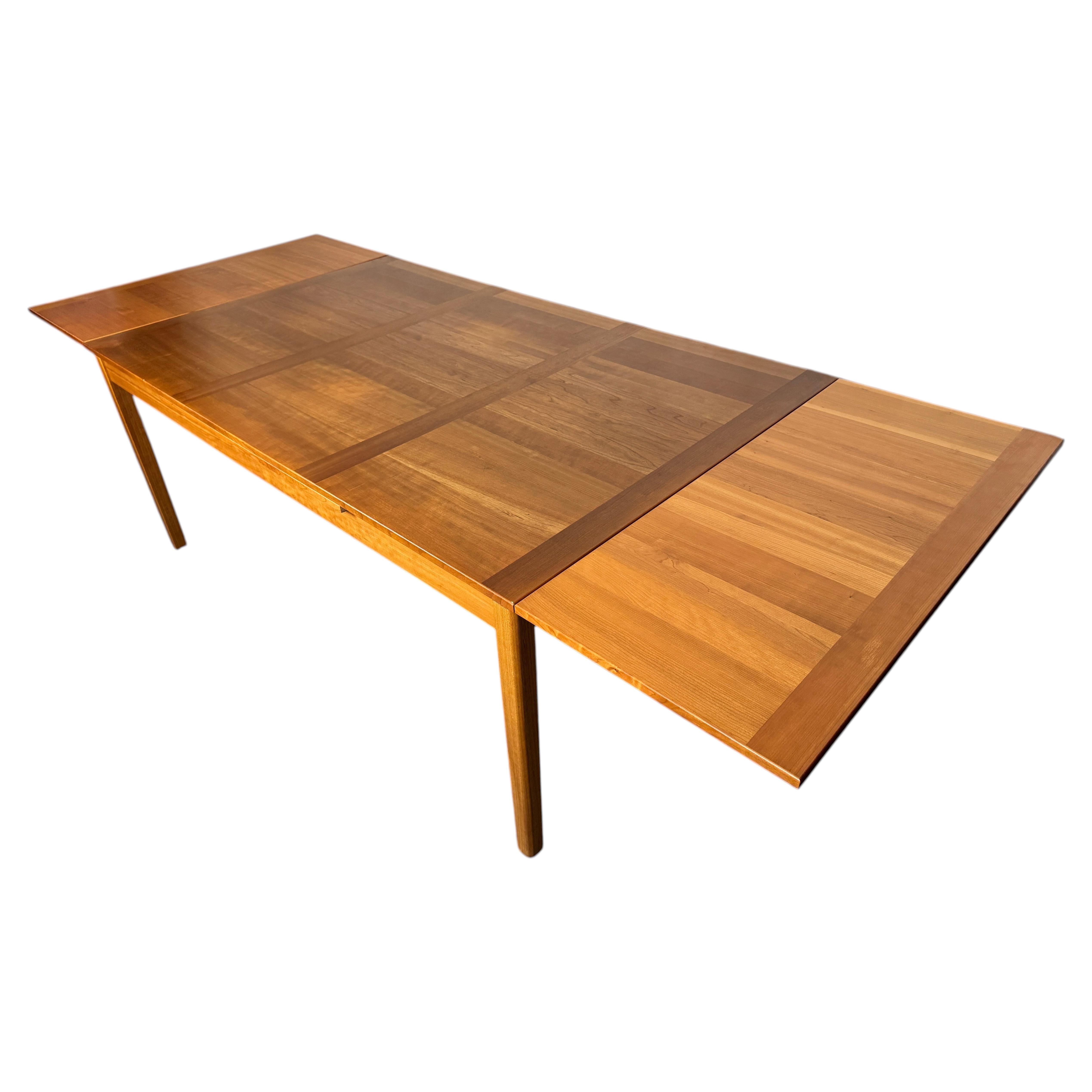 Table à manger moderne danoise à rallonges en teck, par Ansager Møbler en vente