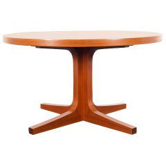 Danish Modern Extendable Teak Dining Table