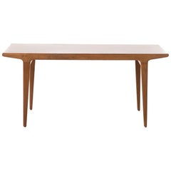 Danish Modern Extending Teak Dining Table by Johannes Andersen