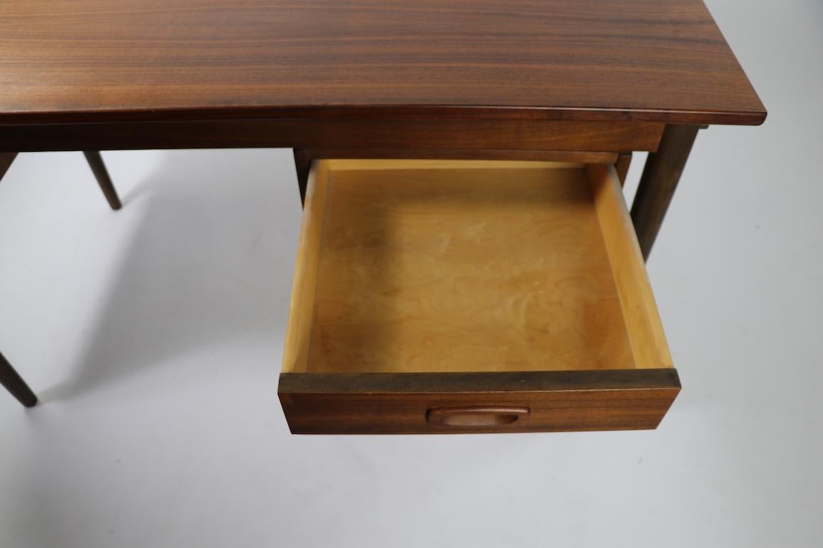 Danish Modern Extension Slide Top Desk 1