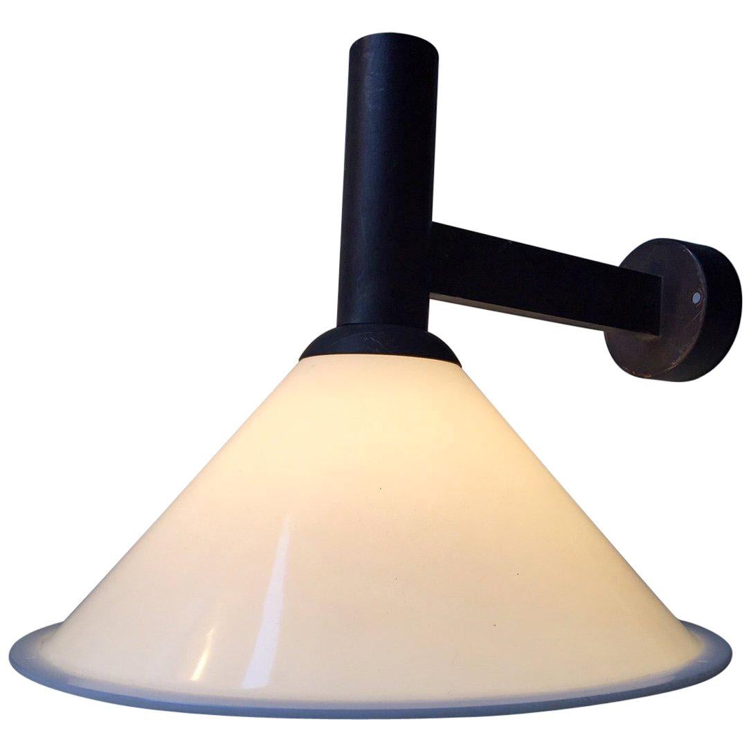 Danish Modern Extra Large Outdoor Wall Lamp by Følsgaard & Lyfa, 1970s