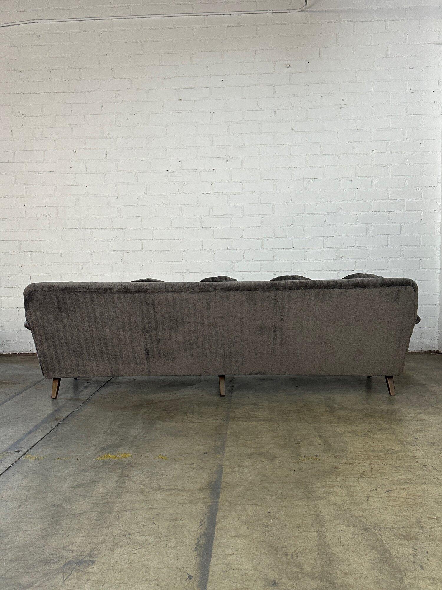Danish Modern Feather Down Sofa For Sale 4